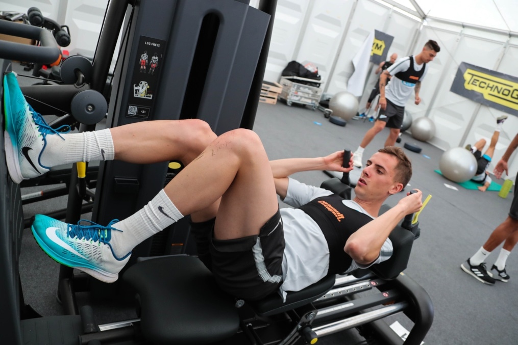 Вторые «Газпром» — тренировочные сборы в Австрии: 4 июля, утренняя тренировка