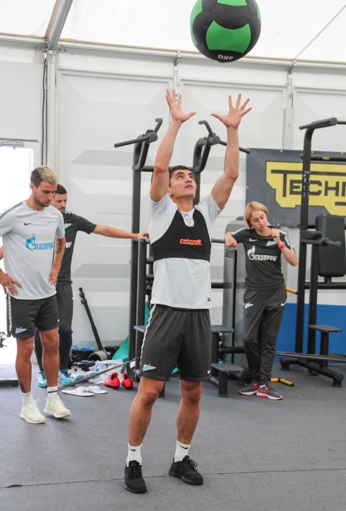 Вторые «Газпром» — тренировочные сборы в Австрии: 4 июля, утренняя тренировка