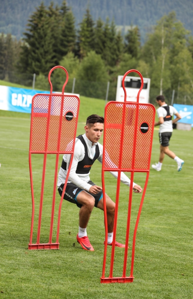 Вторые «Газпром» — тренировочные сборы в Австрии: 4 июля, утренняя тренировка