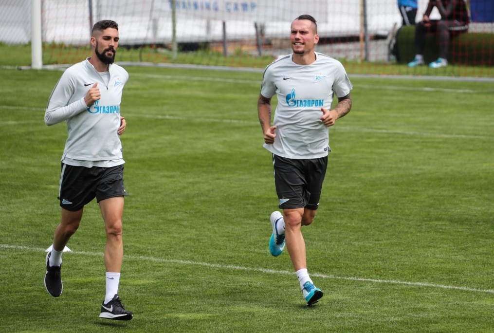 Вторые «Газпром» — тренировочные сборы в Австрии: 4 июля, утренняя тренировка