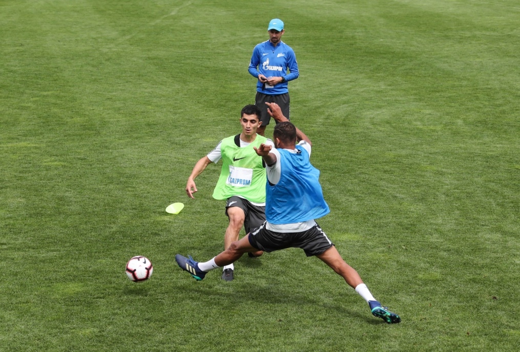 Вторые «Газпром» — тренировочные сборы в Австрии: 4 июля, утренняя тренировка