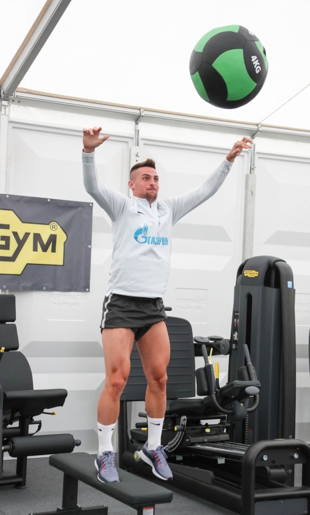 Вторые «Газпром» — тренировочные сборы в Австрии: 4 июля, утренняя тренировка