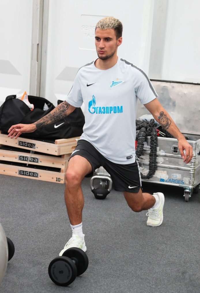 Вторые «Газпром» — тренировочные сборы в Австрии: 4 июля, утренняя тренировка