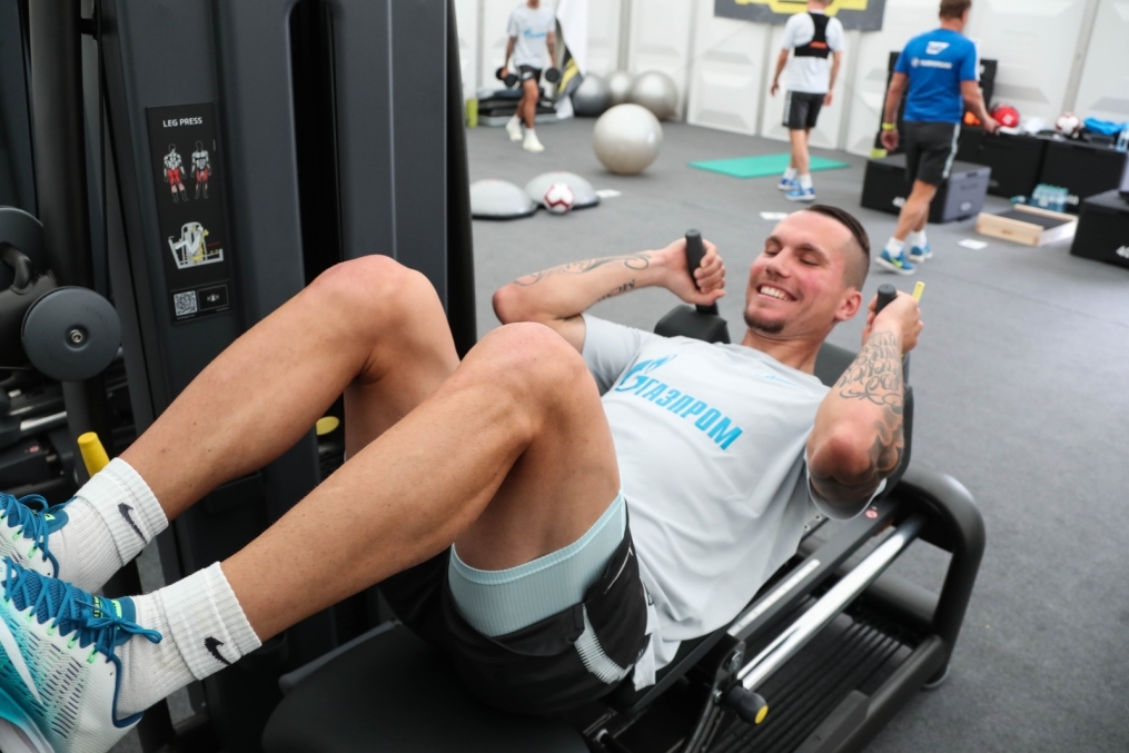 Вторые «Газпром» — тренировочные сборы в Австрии: 4 июля, утренняя тренировка