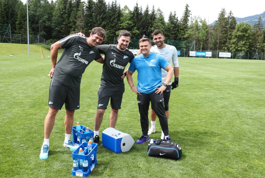 Вторые «Газпром» — тренировочные сборы в Австрии: 4 июля, утренняя тренировка