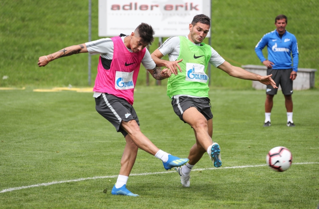 Вторые «Газпром» — тренировочные сборы в Австрии: 4 июля, утренняя тренировка