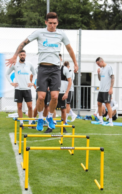 Вторые «Газпром» — тренировочные сборы в Австрии: 4 июля, утренняя тренировка