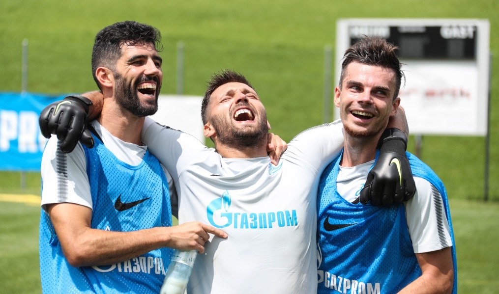 Вторые «Газпром» — тренировочные сборы в Австрии: 4 июля, утренняя тренировка