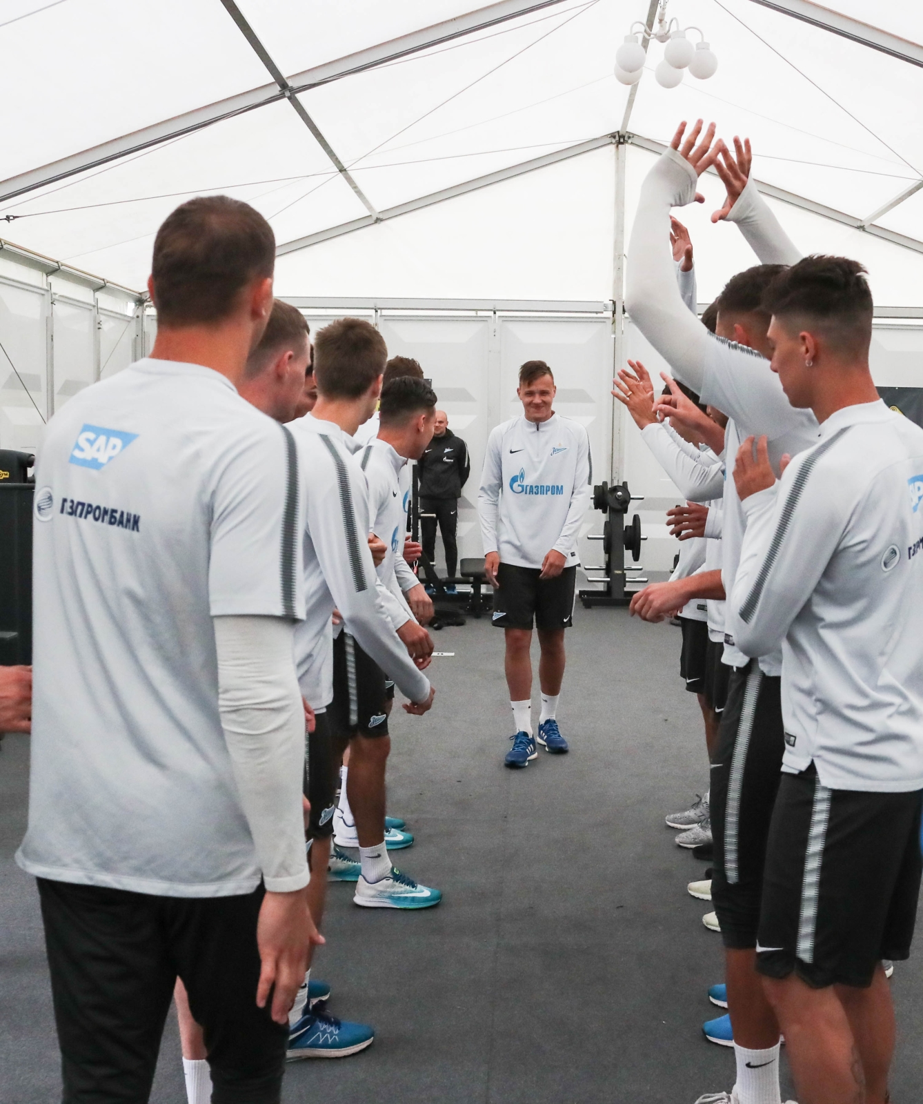 Вторые «Газпром» — тренировочные сборы в Австрии: 6 июля, утренняя тренировка