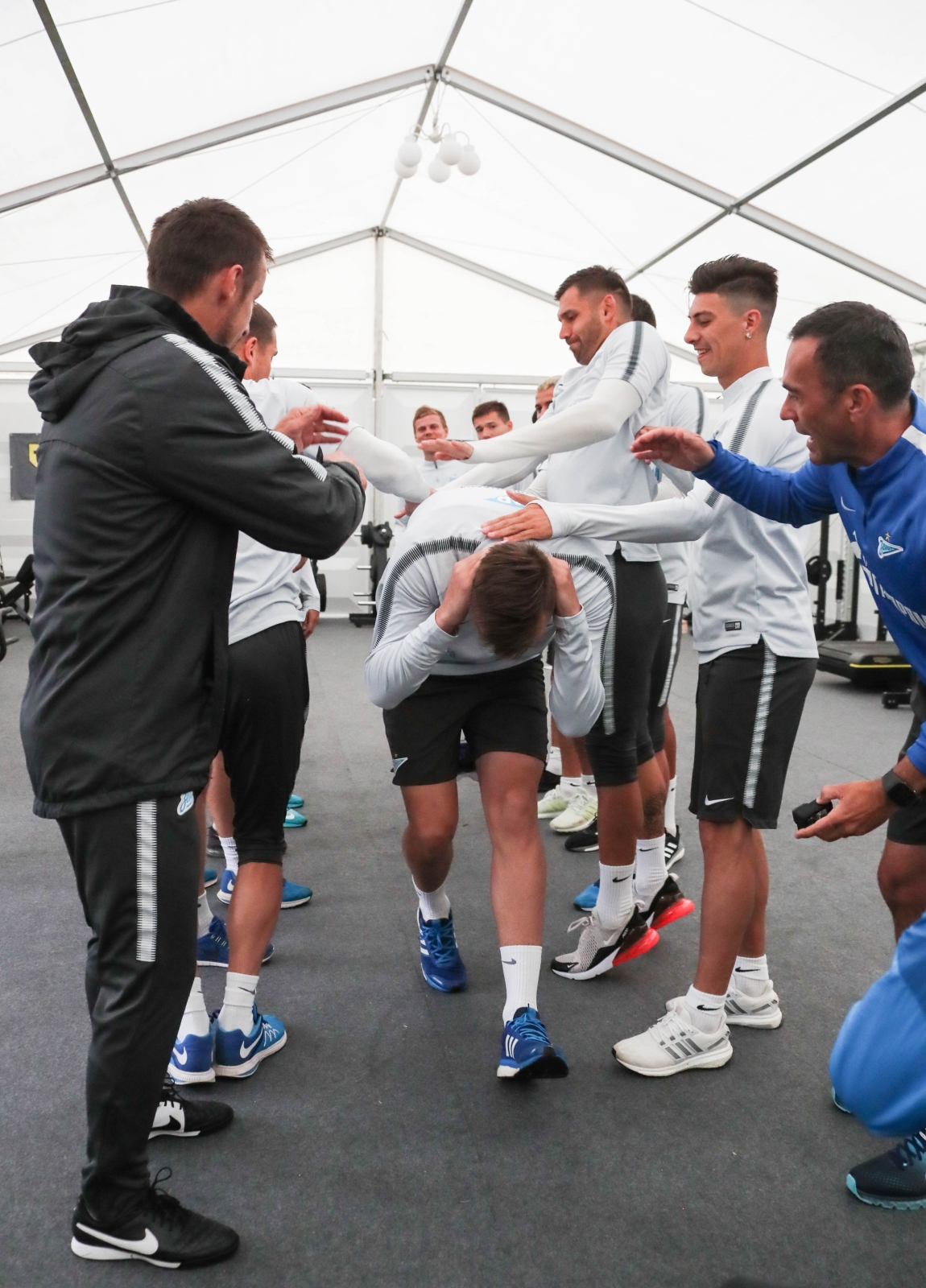 Вторые «Газпром» — тренировочные сборы в Австрии: 6 июля, утренняя тренировка