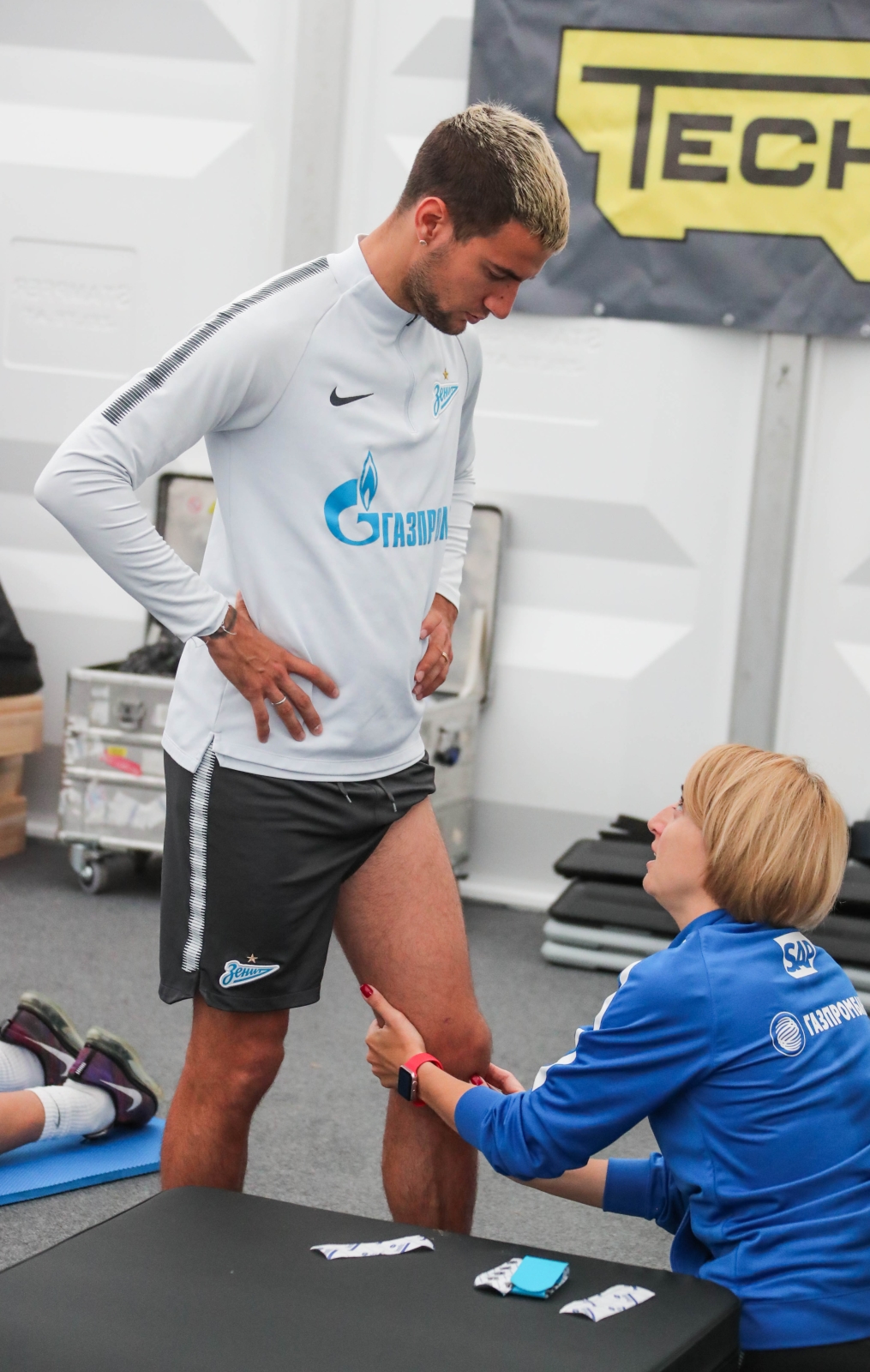 Вторые «Газпром» — тренировочные сборы в Австрии: 6 июля, утренняя тренировка