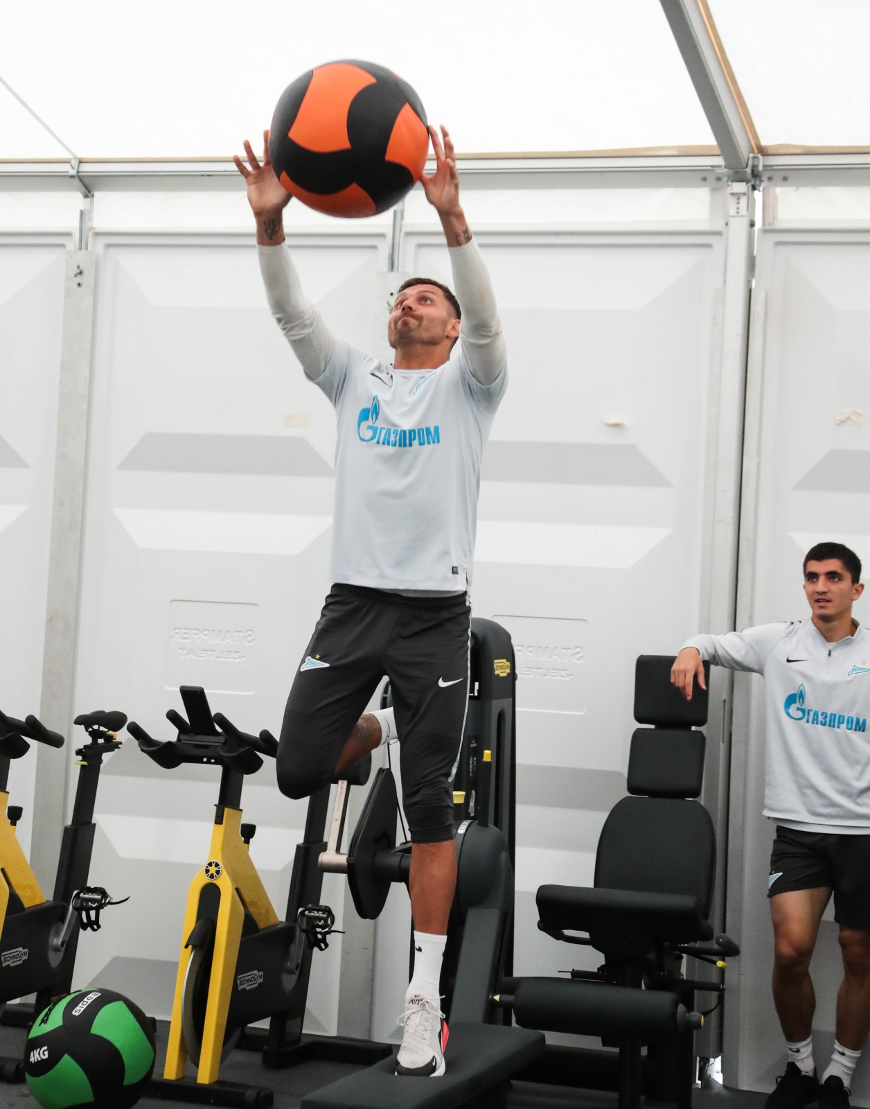 Вторые «Газпром» — тренировочные сборы в Австрии: 6 июля, утренняя тренировка