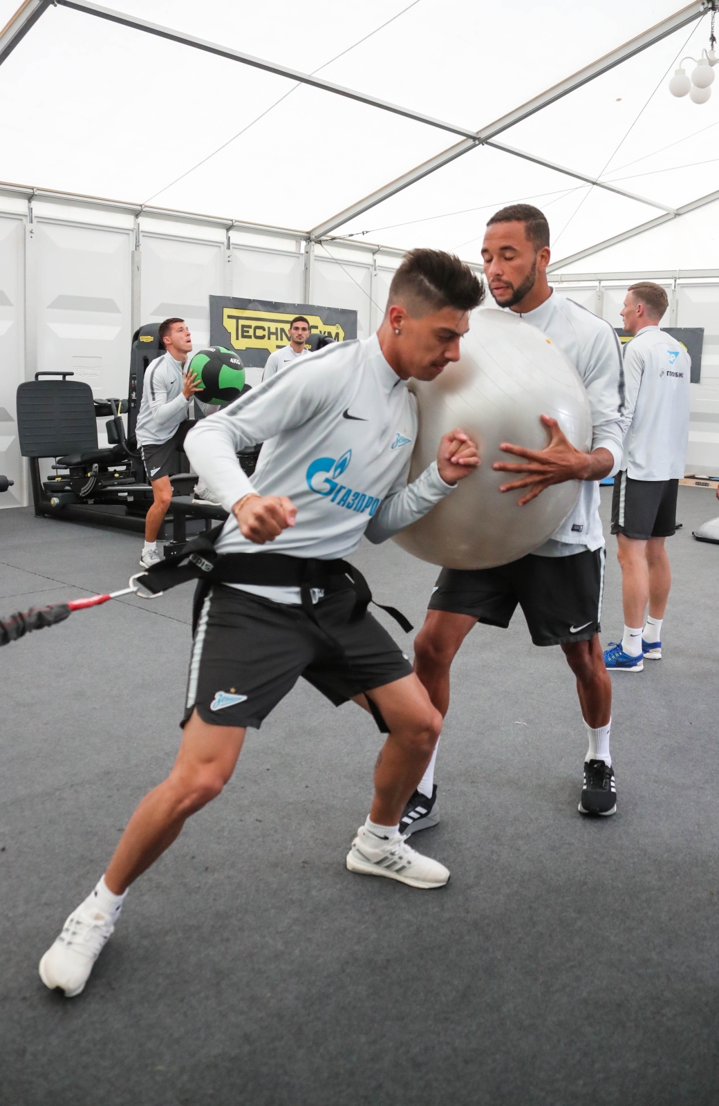 Вторые «Газпром» — тренировочные сборы в Австрии: 6 июля, утренняя тренировка