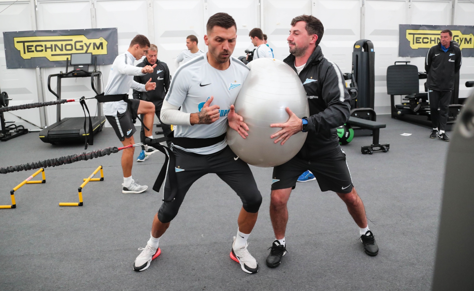 Вторые «Газпром» — тренировочные сборы в Австрии: 6 июля, утренняя тренировка