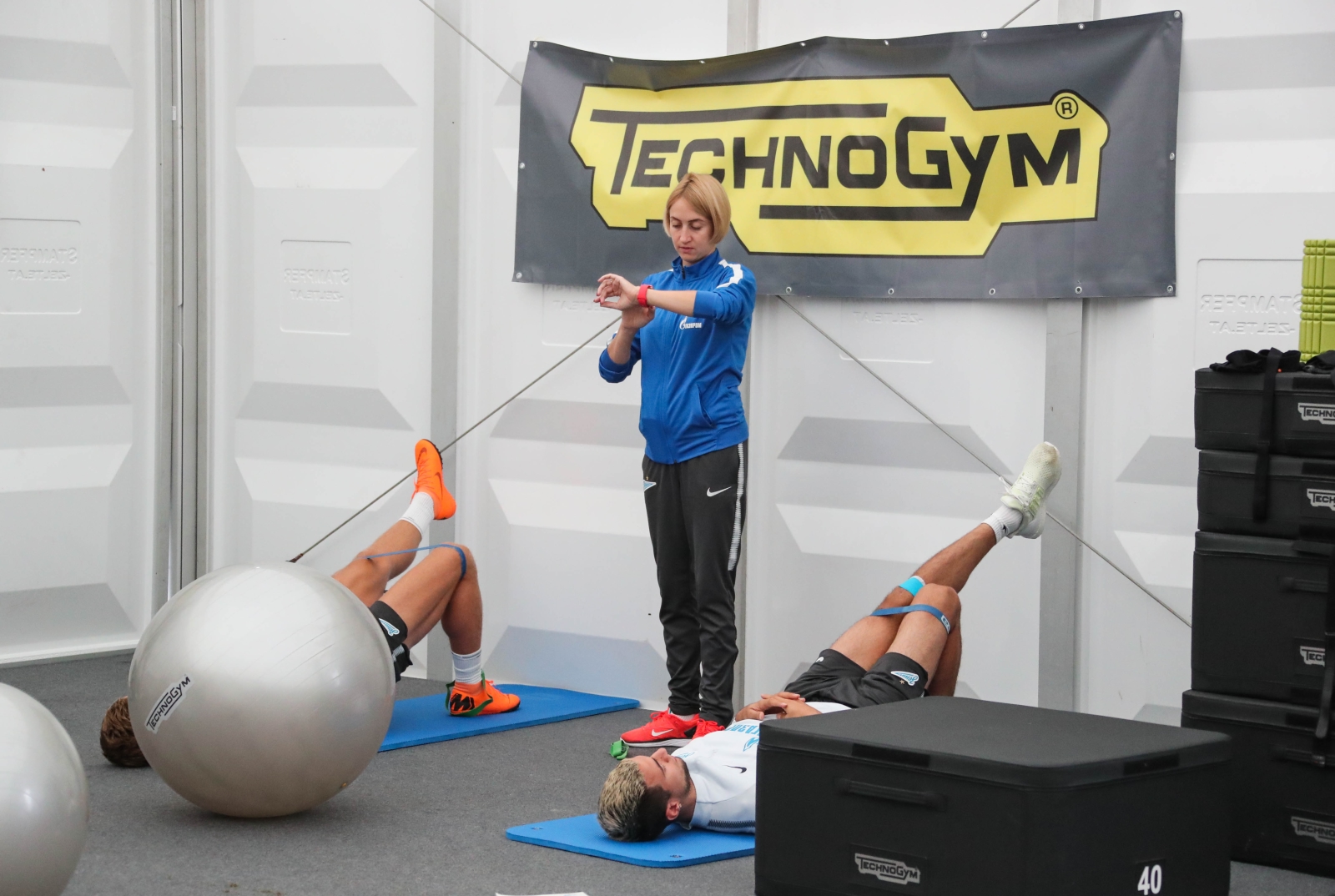 Вторые «Газпром» — тренировочные сборы в Австрии: 6 июля, утренняя тренировка