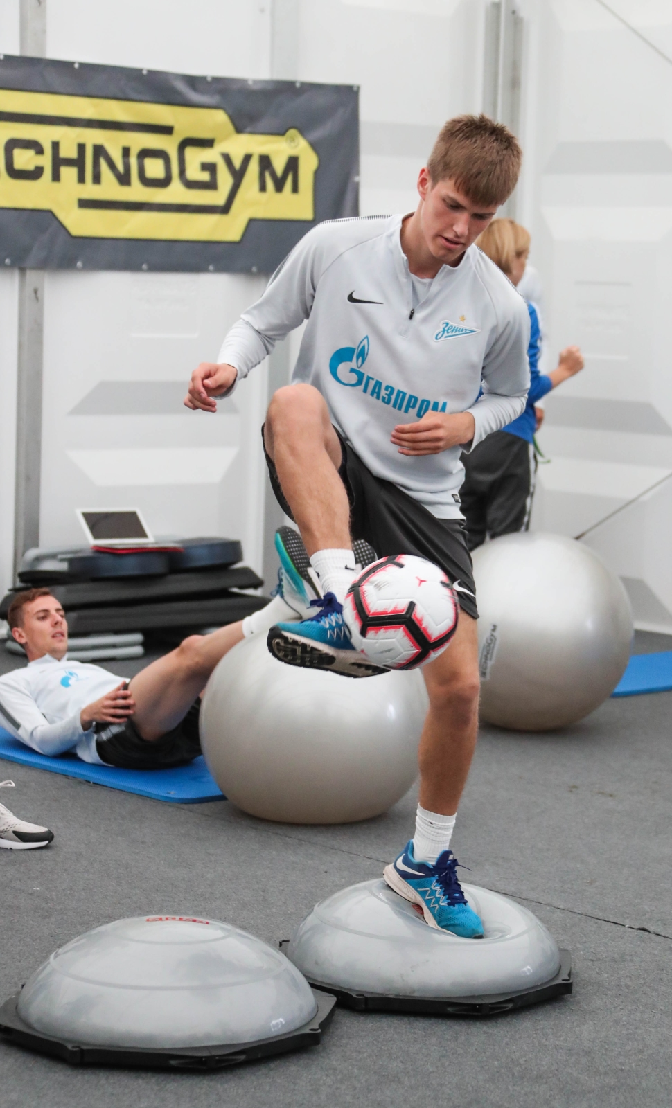 Вторые «Газпром» — тренировочные сборы в Австрии: 6 июля, утренняя тренировка