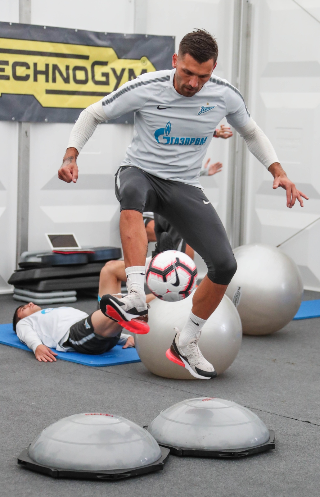 Вторые «Газпром» — тренировочные сборы в Австрии: 6 июля, утренняя тренировка