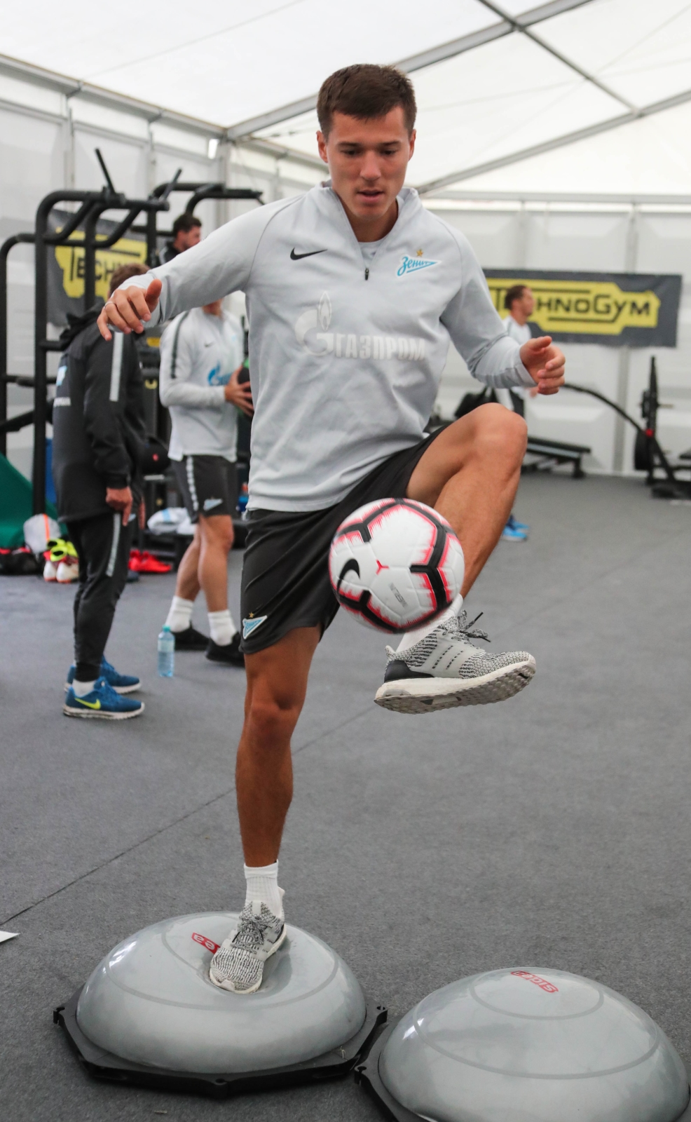 Вторые «Газпром» — тренировочные сборы в Австрии: 6 июля, утренняя тренировка