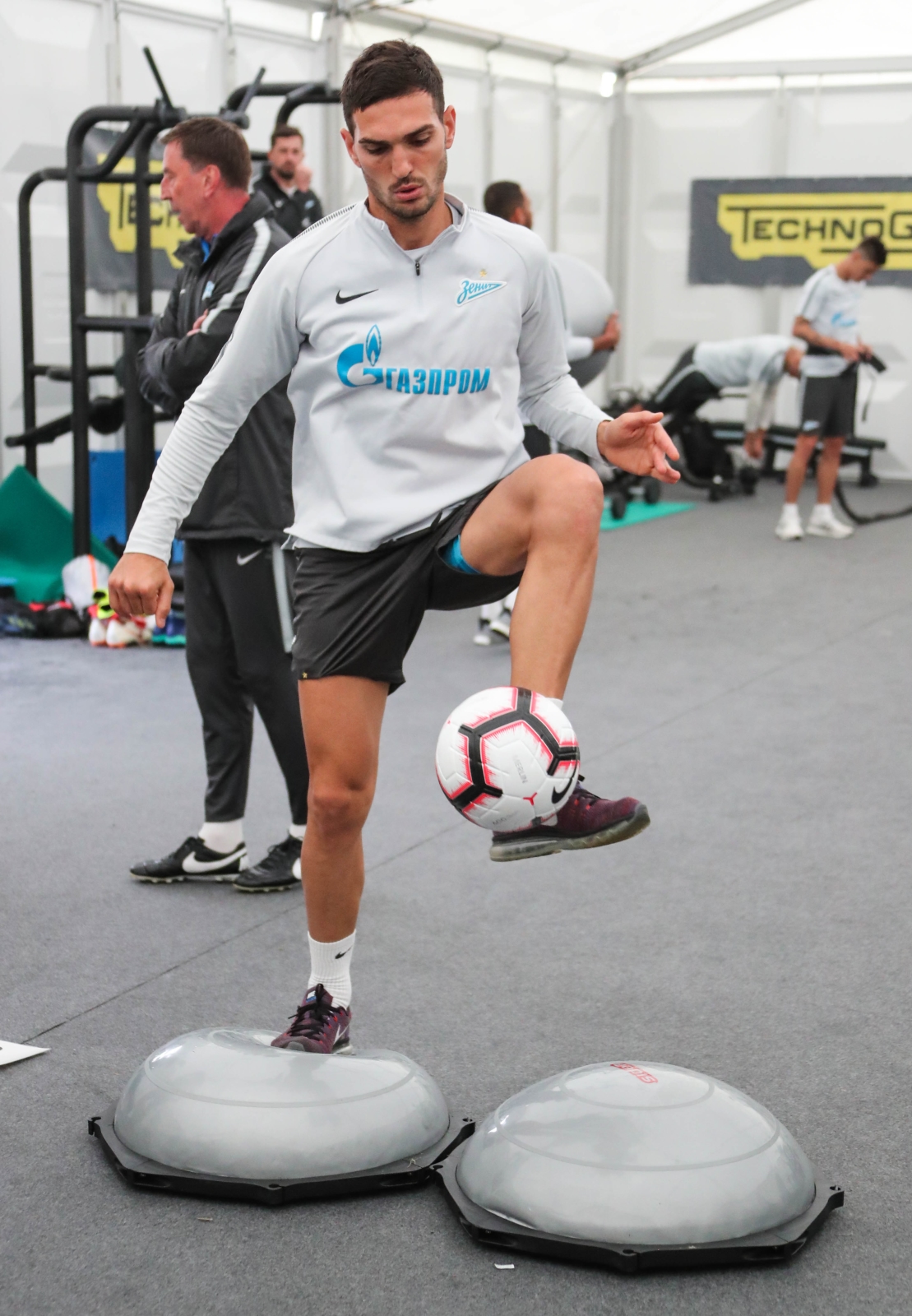 Вторые «Газпром» — тренировочные сборы в Австрии: 6 июля, утренняя тренировка