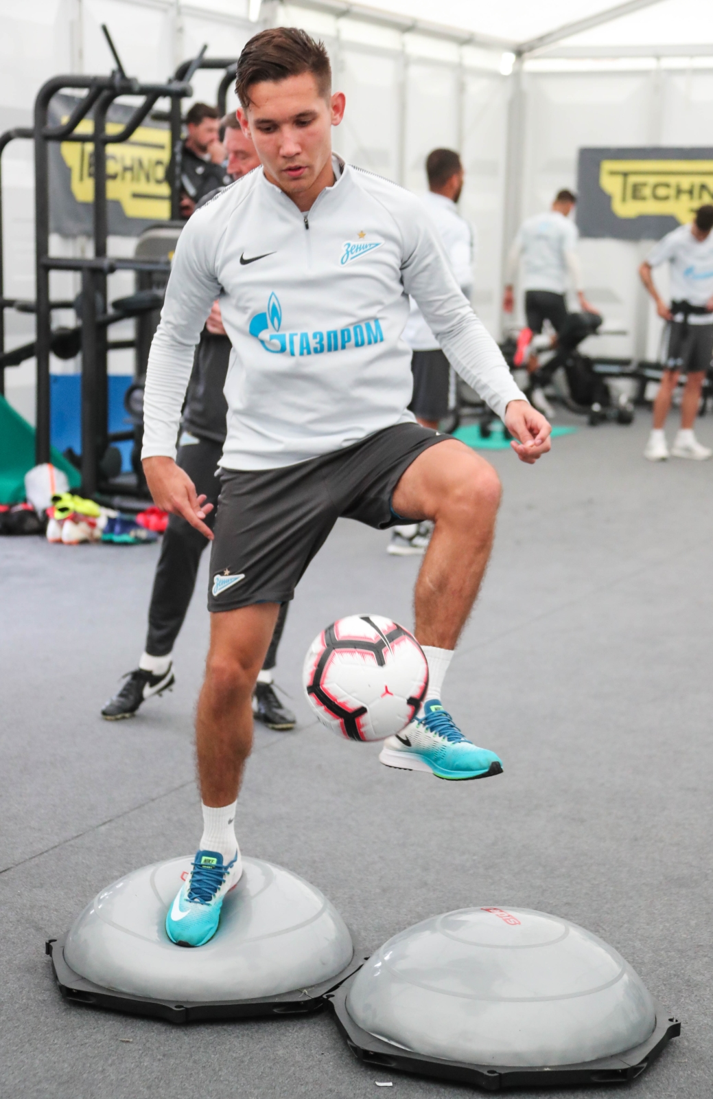 Вторые «Газпром» — тренировочные сборы в Австрии: 6 июля, утренняя тренировка