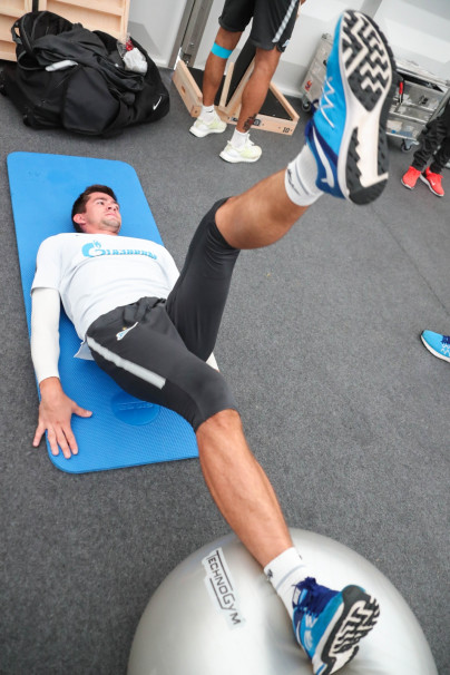 Вторые «Газпром» — тренировочные сборы в Австрии: 6 июля, утренняя тренировка