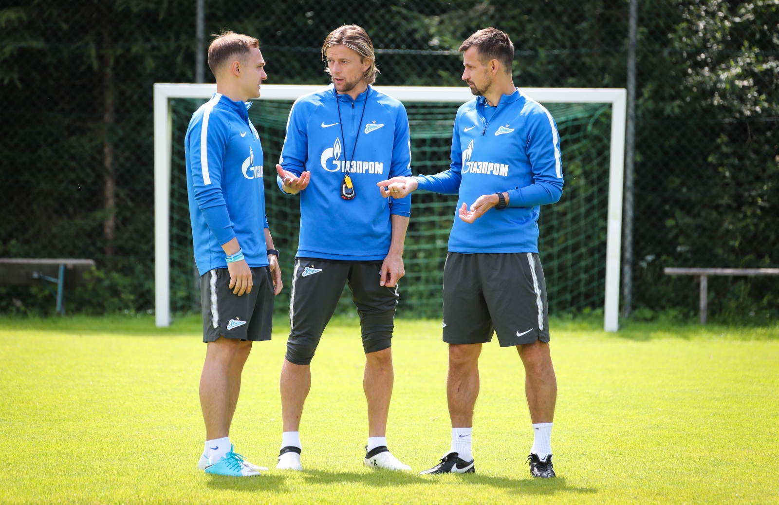 Вторые «Газпром» — тренировочные сборы в Австрии: 10 июля, утренняя тренировка