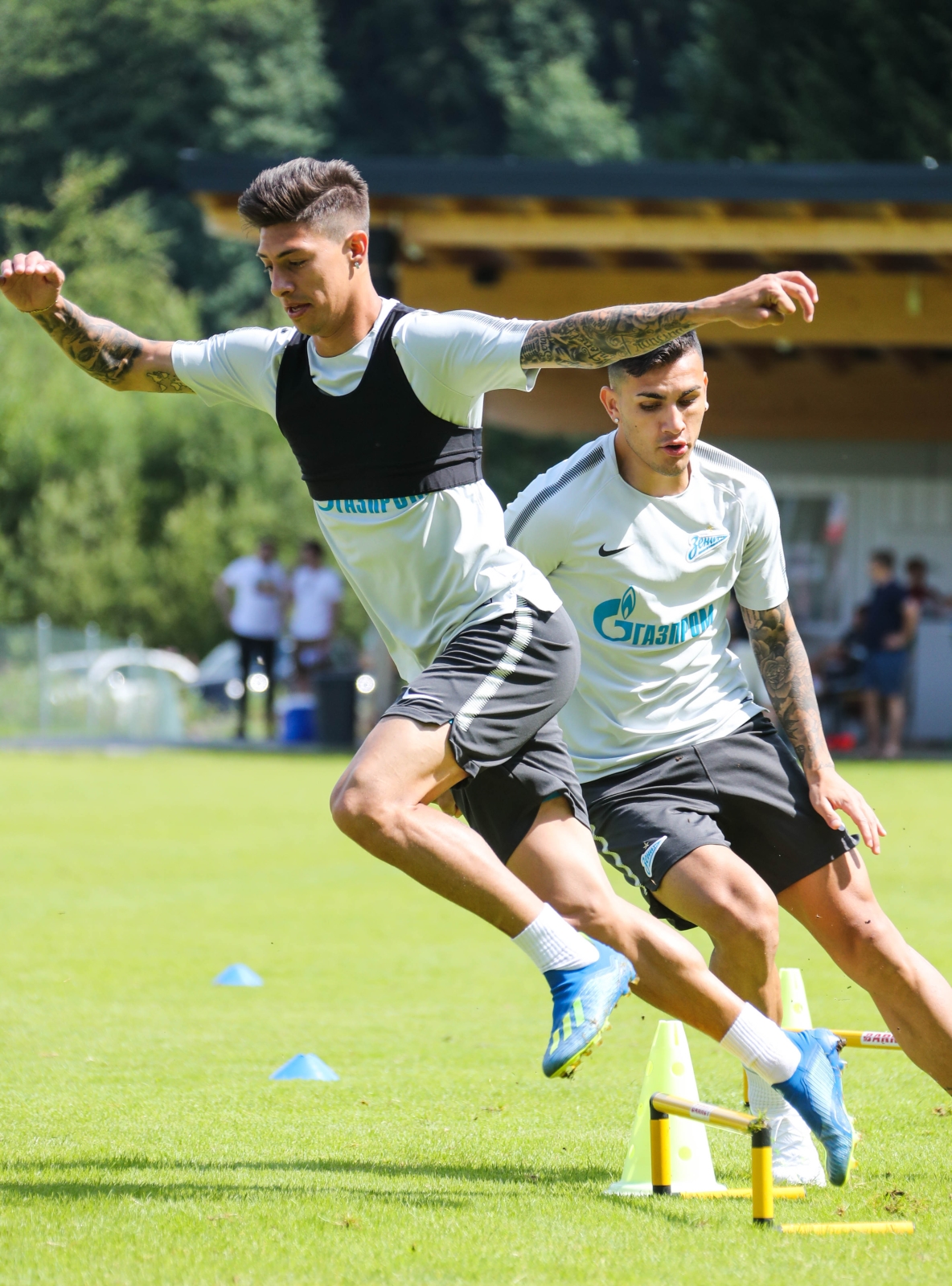 Вторые «Газпром» — тренировочные сборы в Австрии: 10 июля, утренняя тренировка