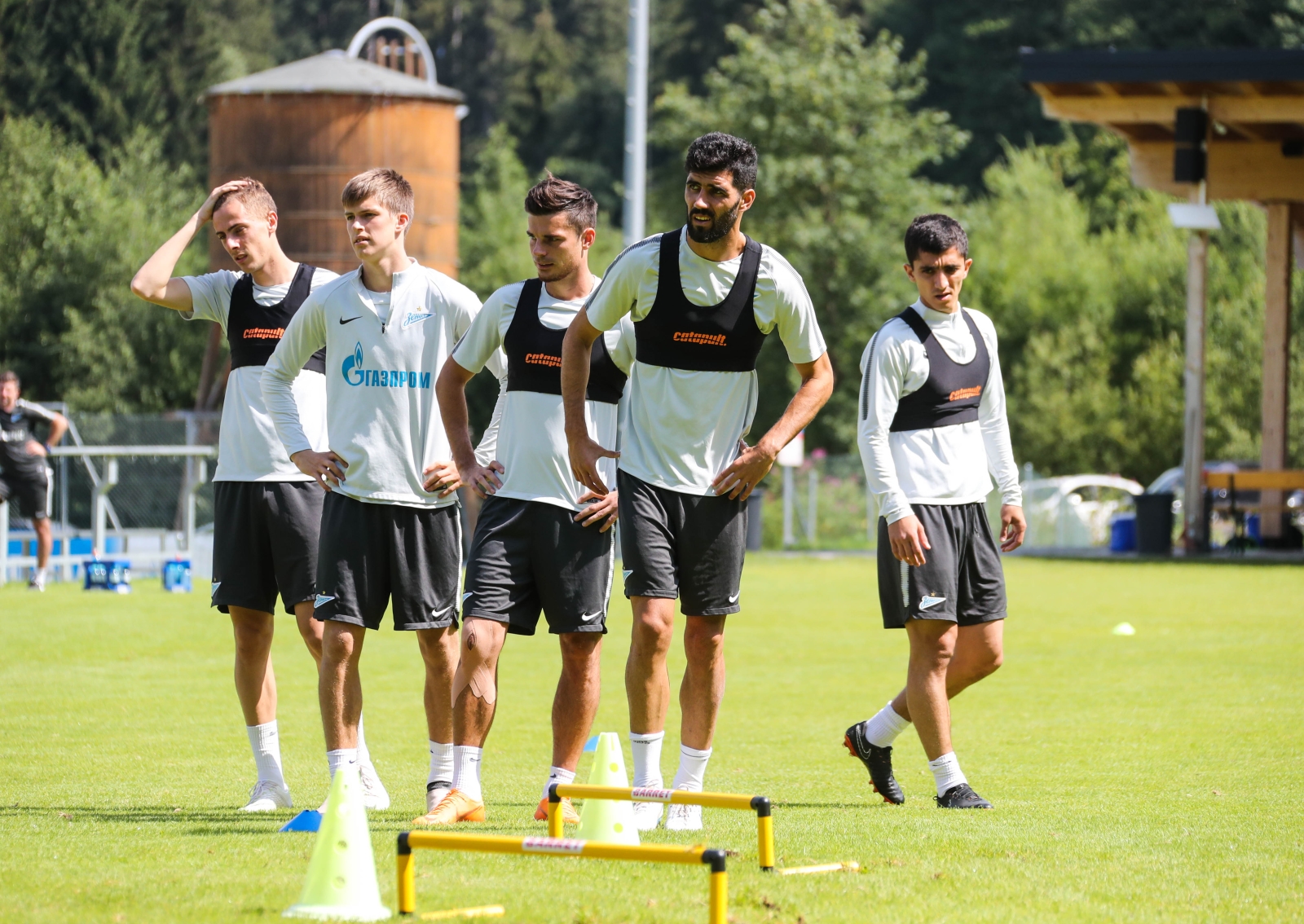 Вторые «Газпром» — тренировочные сборы в Австрии: 10 июля, утренняя тренировка