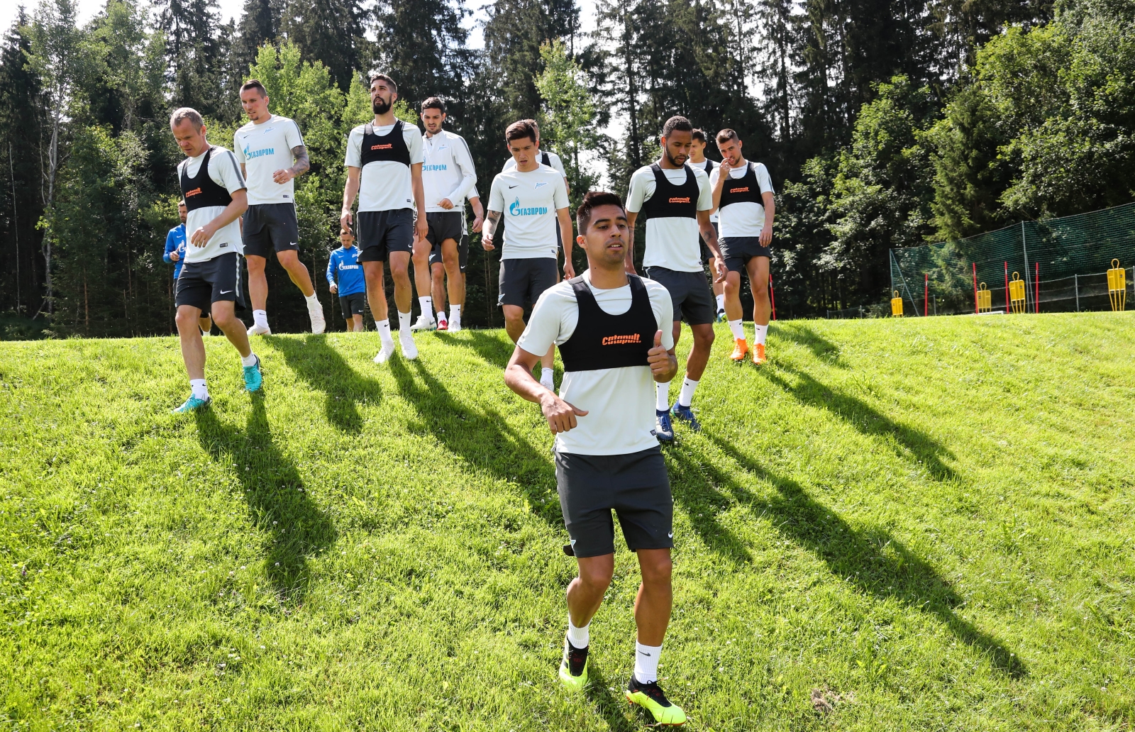 Вторые «Газпром» — тренировочные сборы в Австрии: 10 июля, утренняя тренировка
