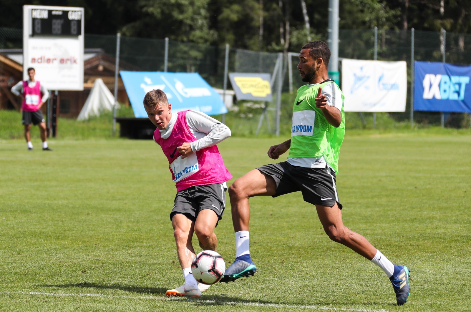 Вторые «Газпром» — тренировочные сборы в Австрии: 10 июля, утренняя тренировка