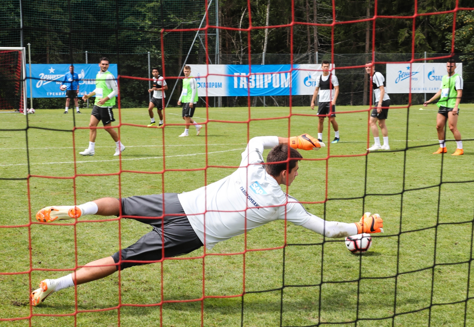 Вторые «Газпром» — тренировочные сборы в Австрии: 10 июля, утренняя тренировка