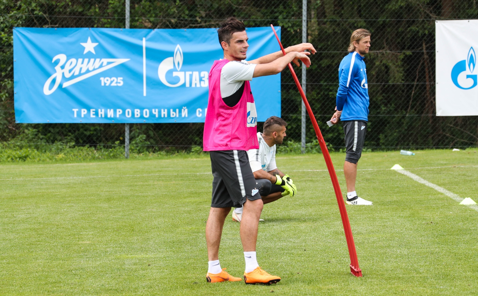 Вторые «Газпром» — тренировочные сборы в Австрии: 10 июля, утренняя тренировка