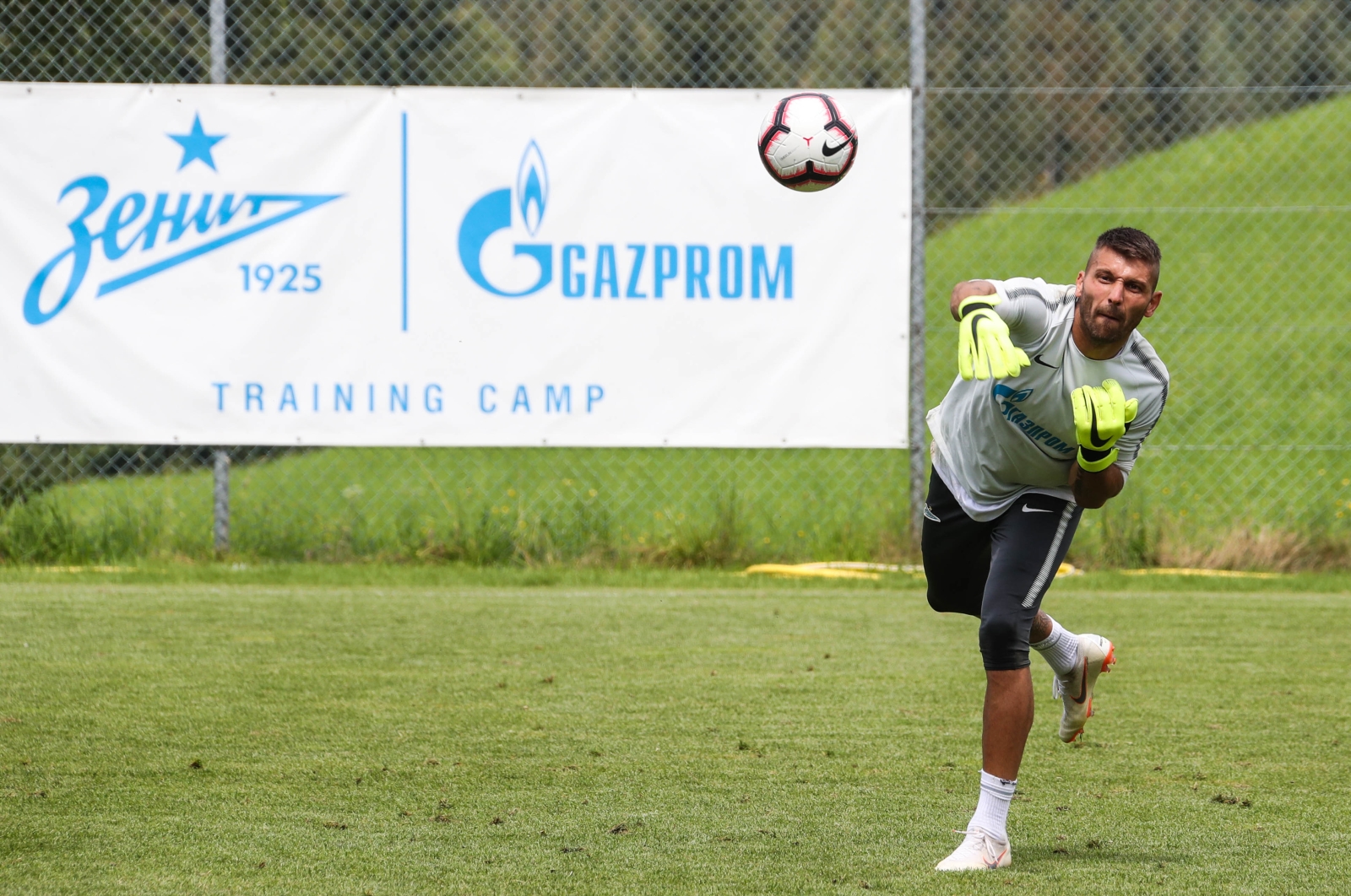 Вторые «Газпром» — тренировочные сборы в Австрии: 10 июля, утренняя тренировка