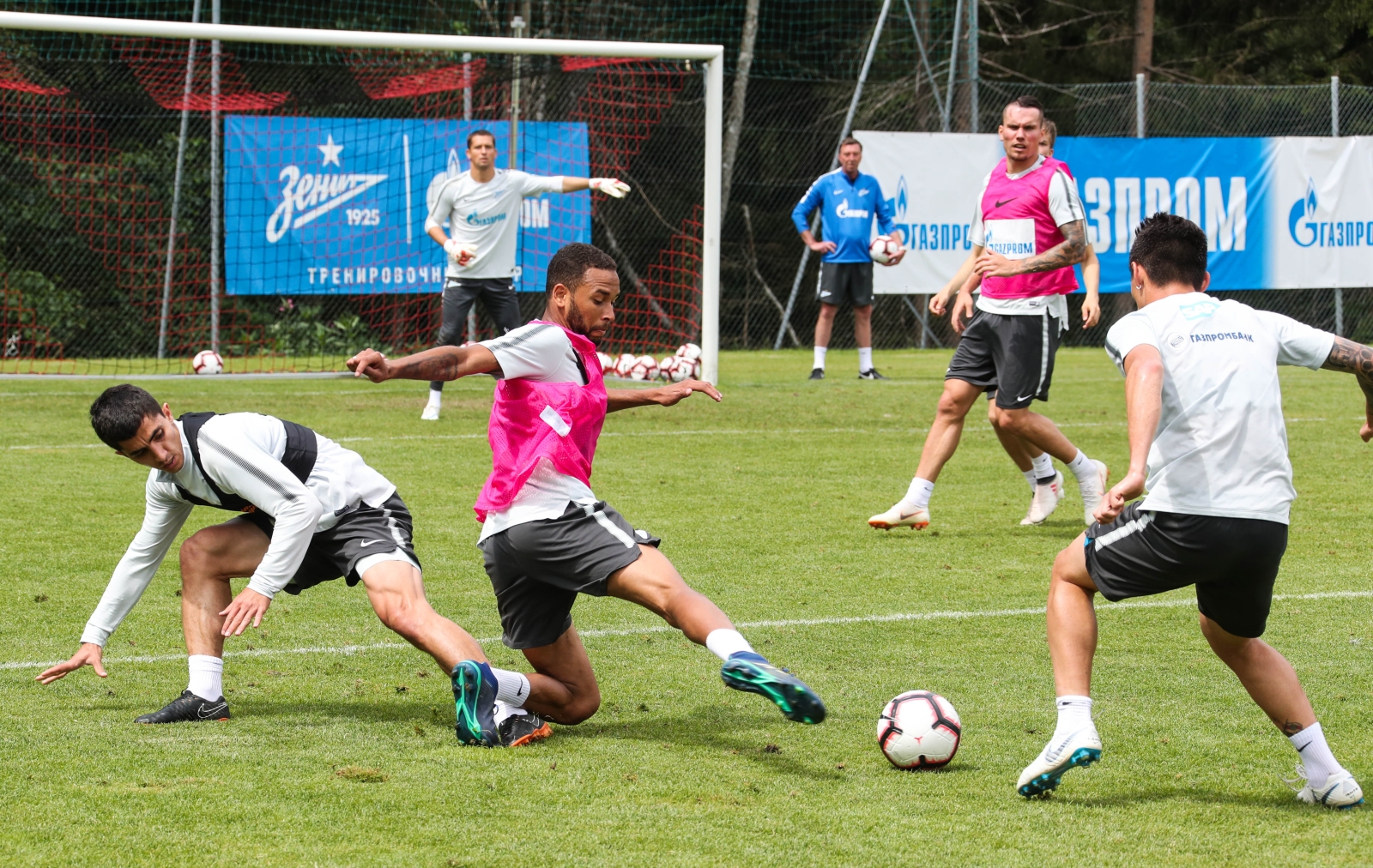 Вторые «Газпром» — тренировочные сборы в Австрии: 10 июля, утренняя тренировка