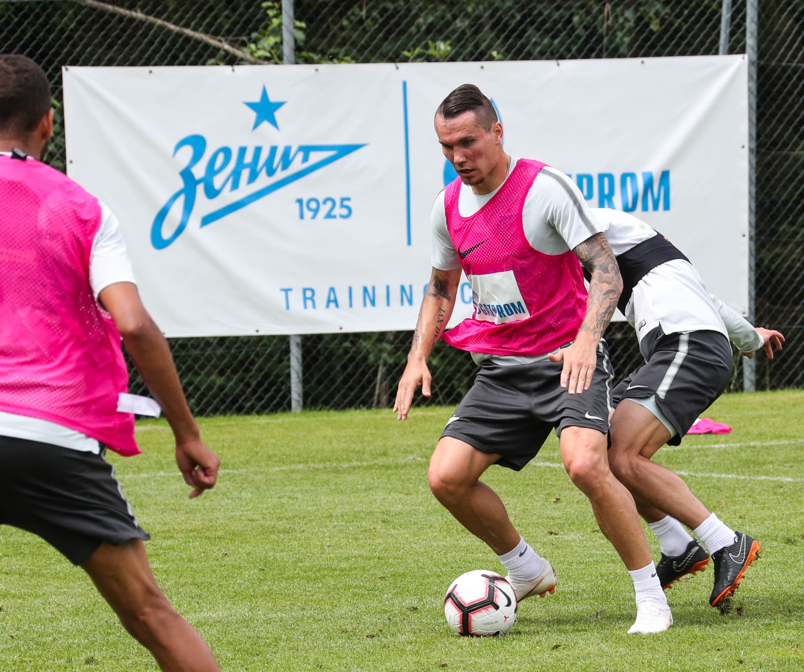 Вторые «Газпром» — тренировочные сборы в Австрии: 10 июля, утренняя тренировка