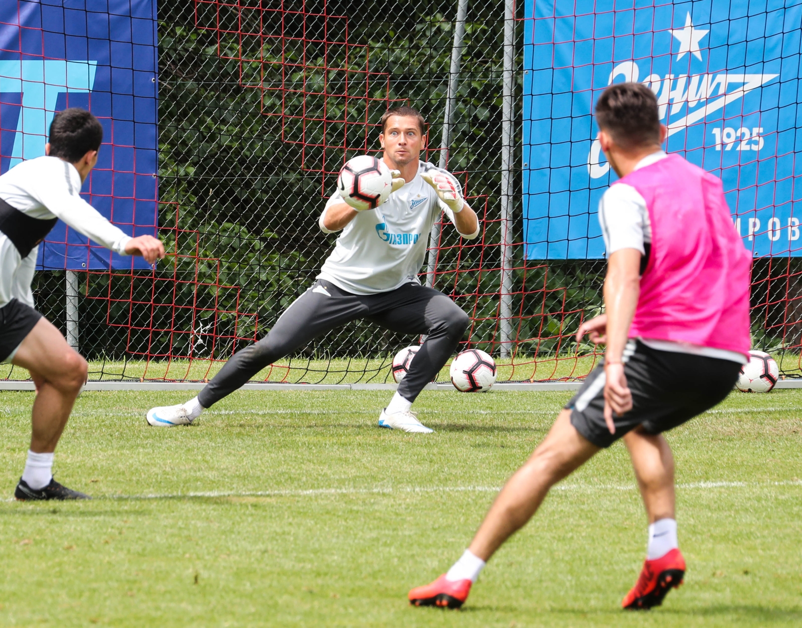 Вторые «Газпром» — тренировочные сборы в Австрии: 10 июля, утренняя тренировка