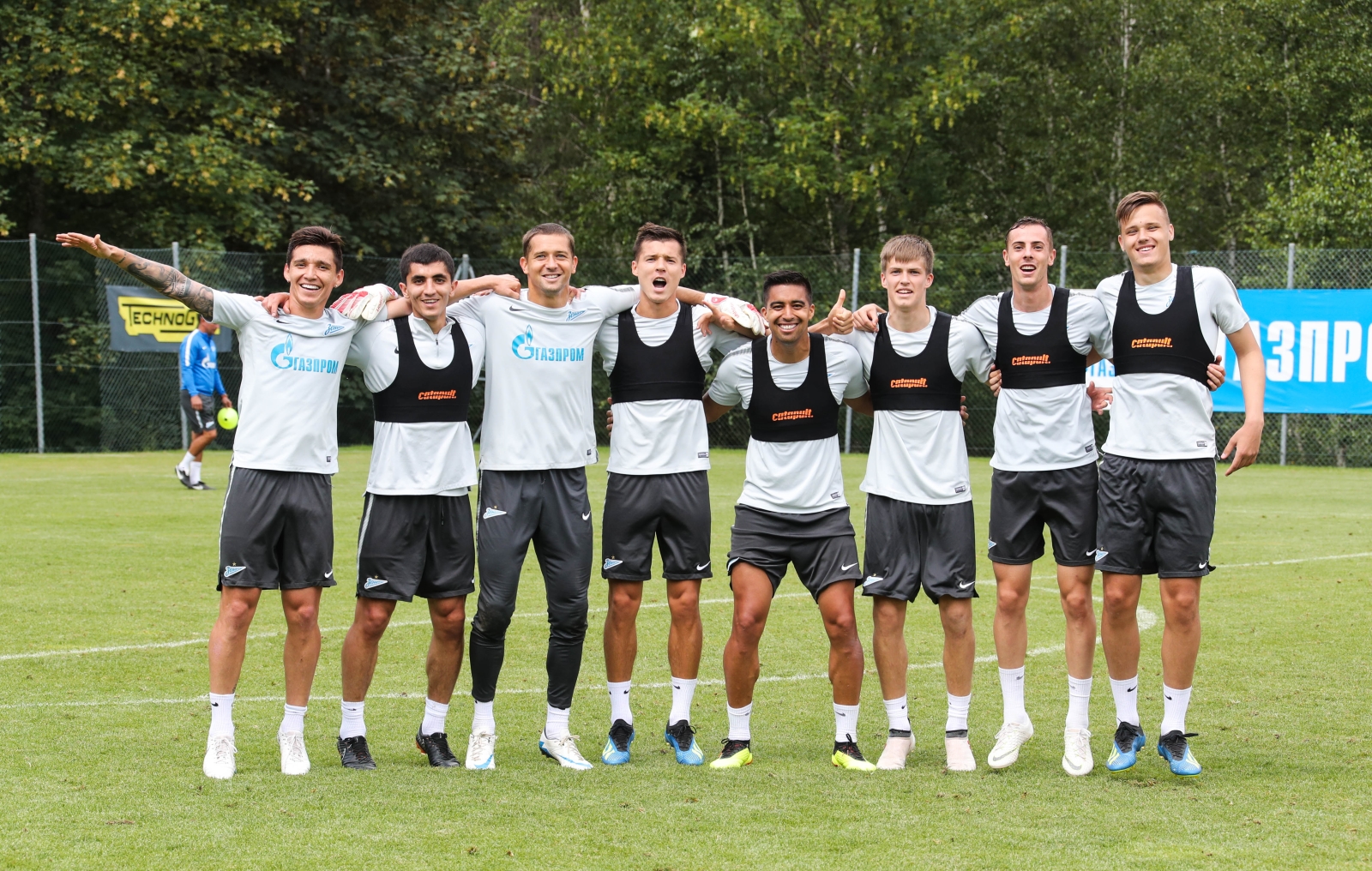 Вторые «Газпром» — тренировочные сборы в Австрии: 10 июля, утренняя тренировка