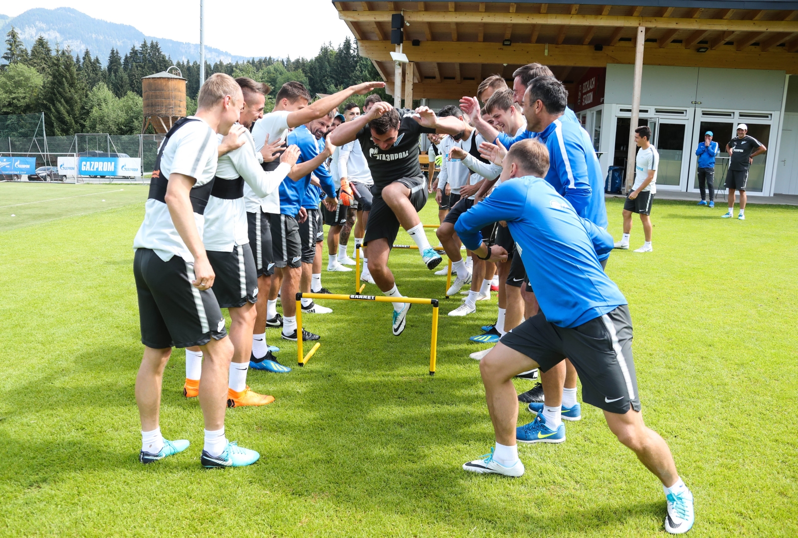 Вторые «Газпром» — тренировочные сборы в Австрии: 10 июля, утренняя тренировка