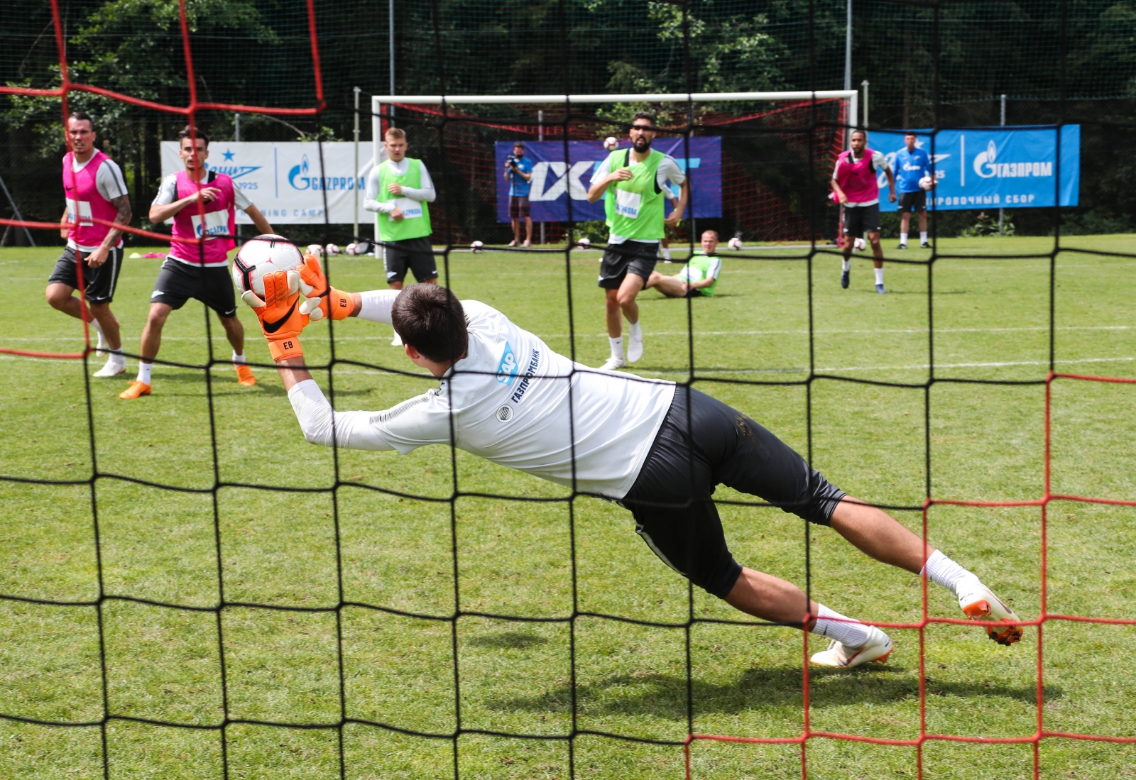 Вторые «Газпром» — тренировочные сборы в Австрии: 10 июля, утренняя тренировка