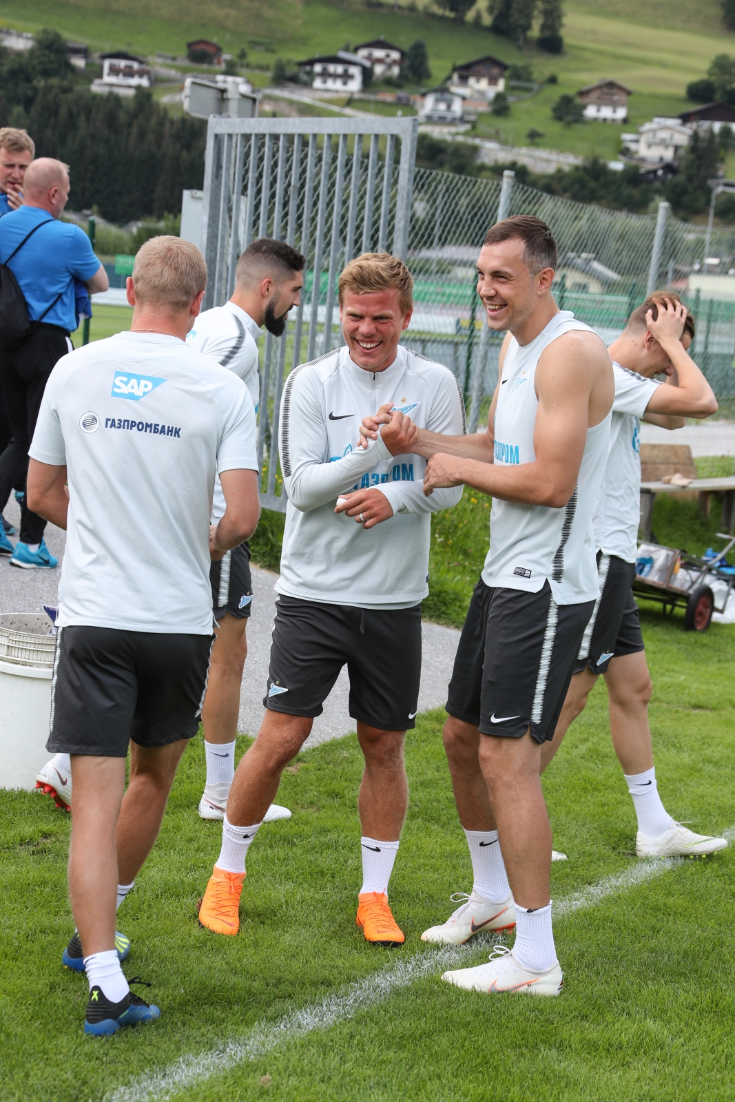 Третий «Газпром» — тренировочный сбор в Австрии: вечерняя тренировка 15 июля