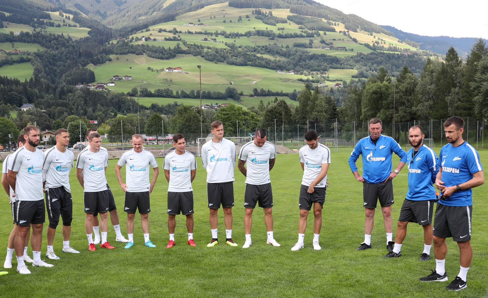 Третий «Газпром» — тренировочный сбор в Австрии: вечерняя тренировка 15 июля