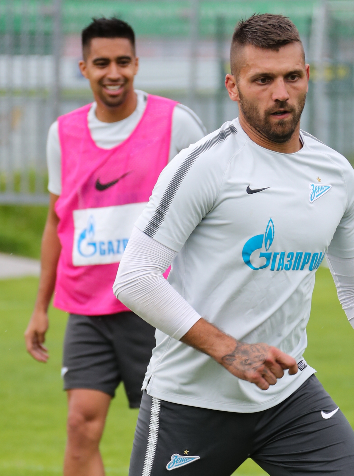 Третий «Газпром» — тренировочный сбор в Австрии: вечерняя тренировка 15 июля