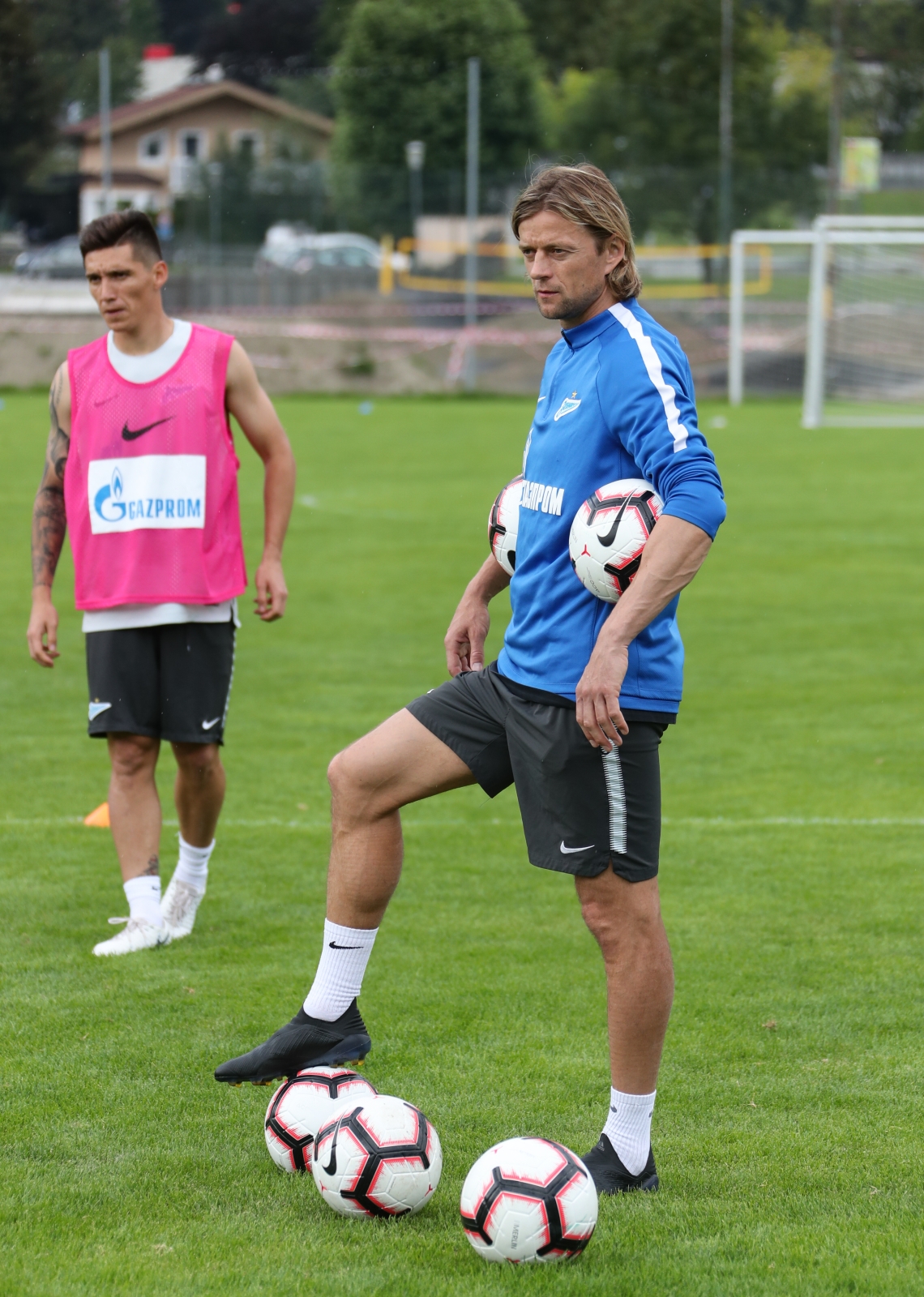 Третий «Газпром» — тренировочный сбор в Австрии: вечерняя тренировка 15 июля