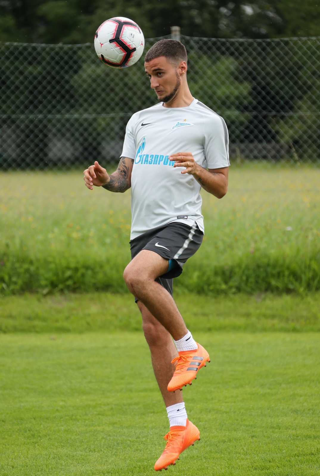 Третий «Газпром» — тренировочный сбор в Австрии: вечерняя тренировка 15 июля