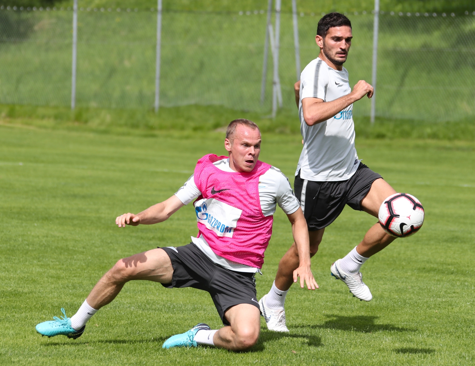 Третий «Газпром» — тренировочный сбор в Австрии: вечерняя тренировка 15 июля