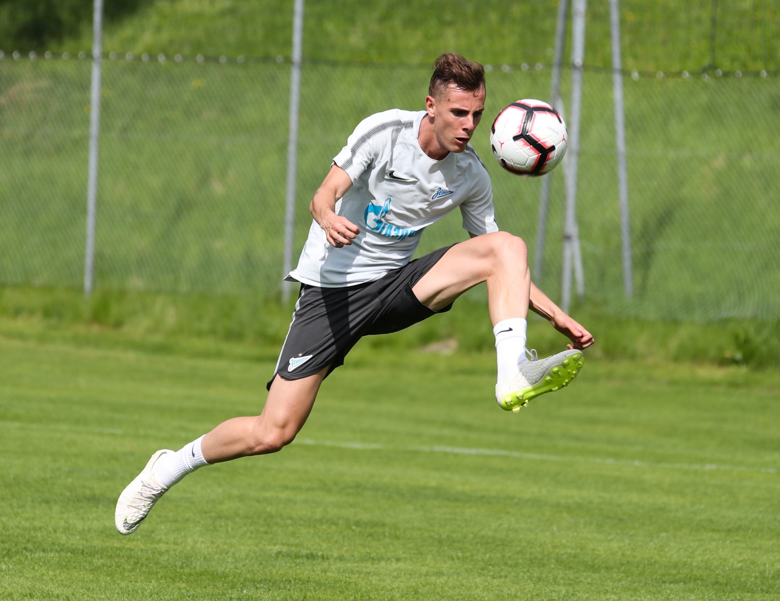 Третий «Газпром» — тренировочный сбор в Австрии: вечерняя тренировка 15 июля