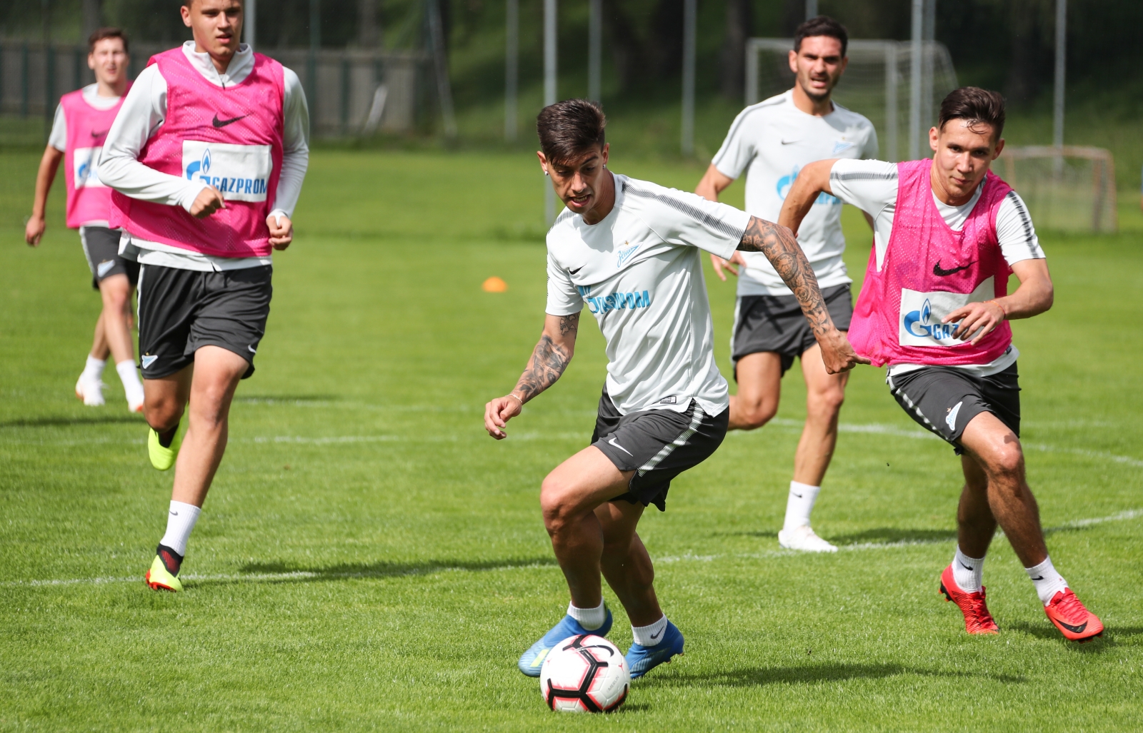 Третий «Газпром» — тренировочный сбор в Австрии: вечерняя тренировка 15 июля