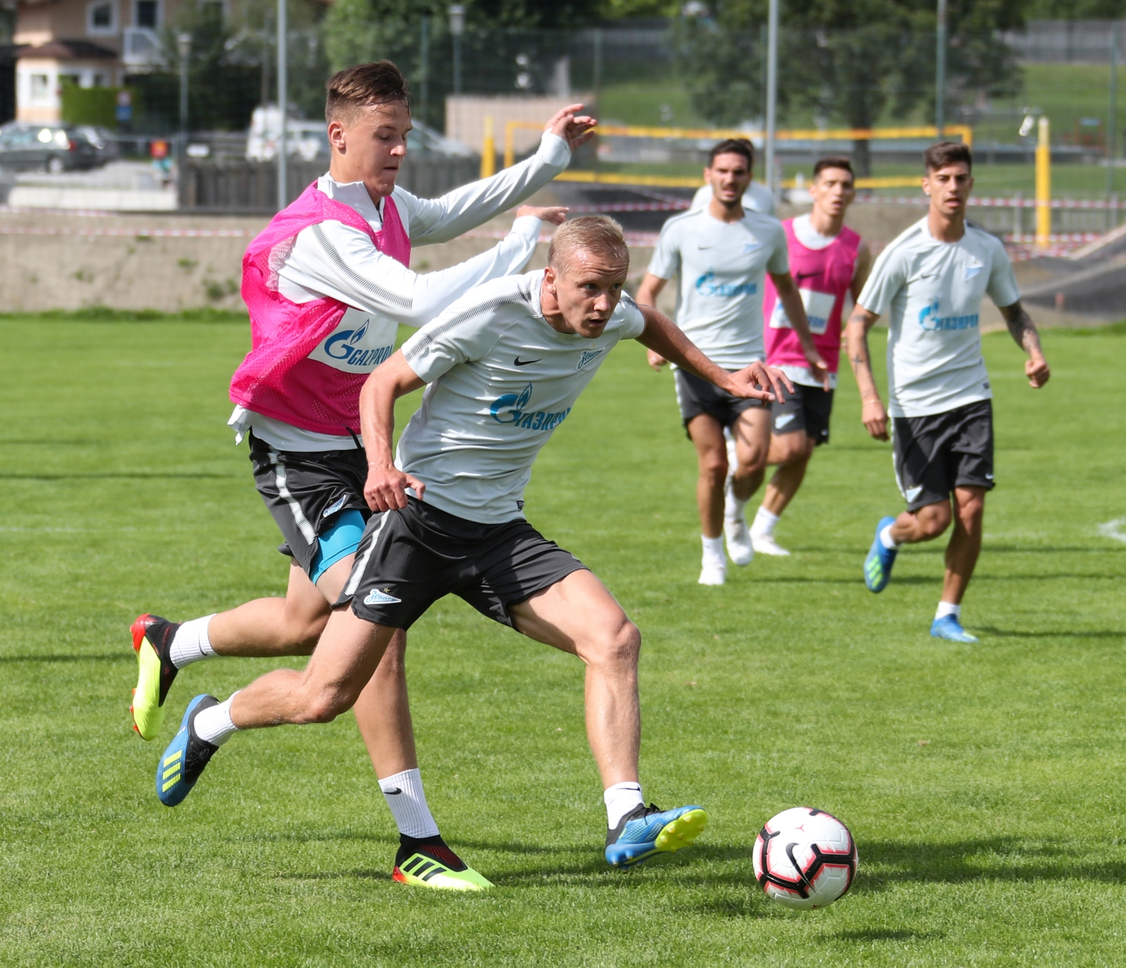 Третий «Газпром» — тренировочный сбор в Австрии: вечерняя тренировка 15 июля