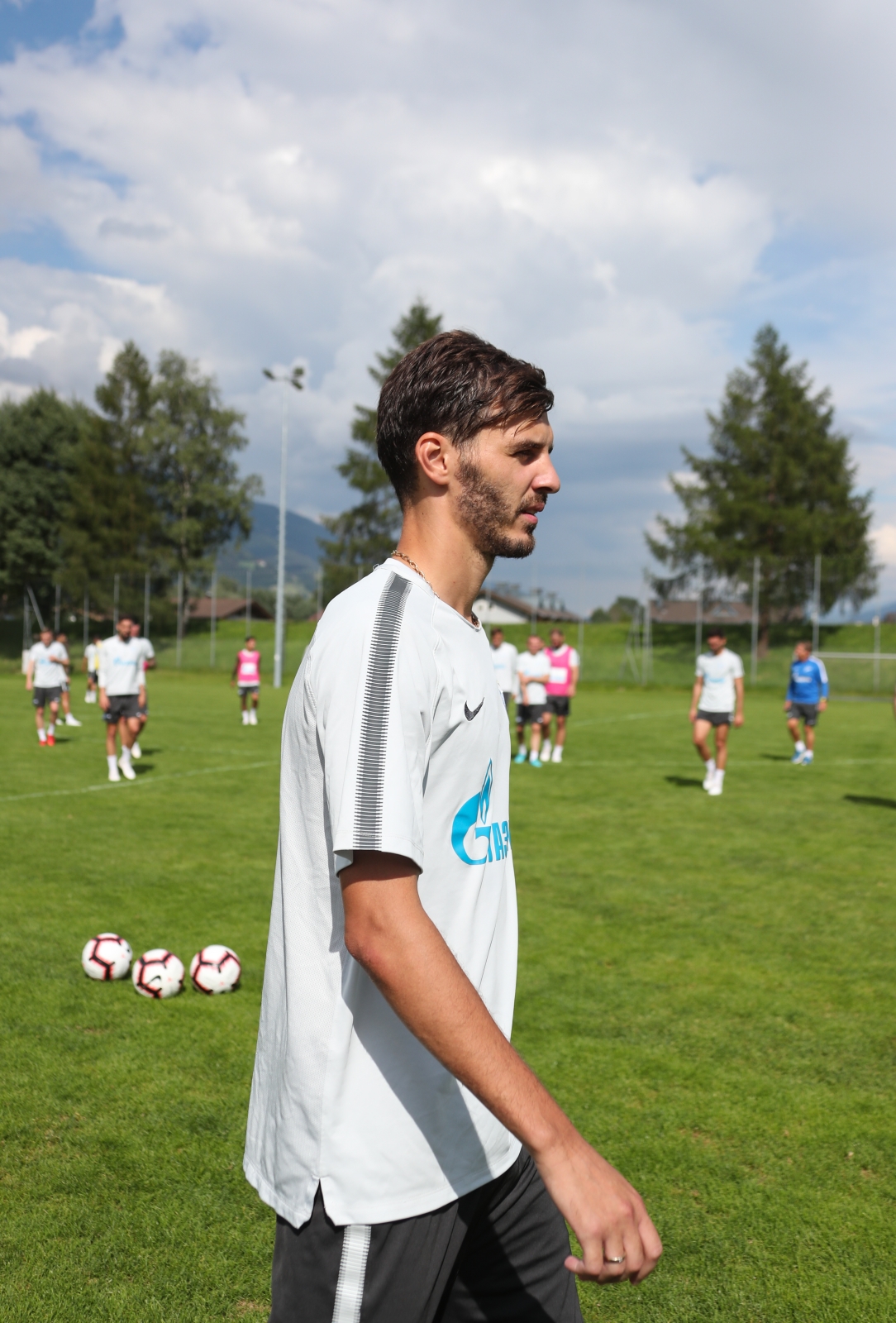 Третий «Газпром» — тренировочный сбор в Австрии: вечерняя тренировка 15 июля