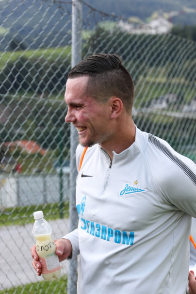 Третий «Газпром» — тренировочный сбор в Австрии: вечерняя тренировка 15 июля